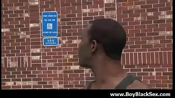 Preview 1 of Gina Wild Gone Wild - hot black gay boys fuck white dudes hardcore 18