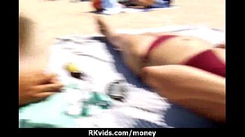 Preview 4 of Carolyn Is A Nasty Slut - Desperate teen naked in public and fucks to pay rent 22