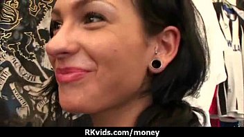 Preview 1 of Wiyar - Desperate teen naked in public and fucks to pay rent 26