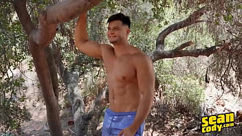 Preview 1 of Fat Tamil - Axel Rockham Takes Off His Clothes To Show Off His Hard Boner As He Strokes It And Slaps It Against His Palm - SEAN CODY