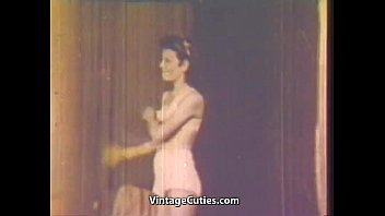 Preview 1 of Sunny Leone Blacked - Petite Teen Masturbates Right on Stage