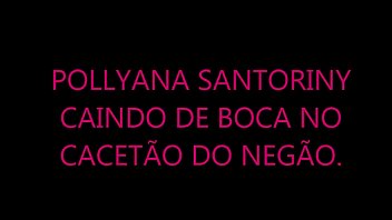 Preview 1 of Tamil Telgu Actress Blue Film - POLLYANA SANTORINY  CAINDO DE BOCA NA CACETA NEGRA