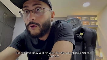 Preview 1 of Mom And Her Teen Sons - I fuck the painter&#039_s wife without him knowing while he works