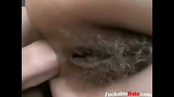 Preview 4 of Sajani Sxe - Horny MILF with hairy pussy gets cum on her pussy