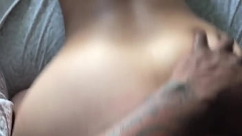 Preview 2 of Son Fondles Mums Tits