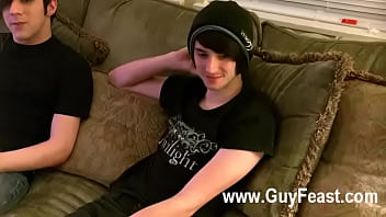 Preview 1 of Family Pussy - Gay porn He&#039_s apparently pretty nervous so they start off doing a lot