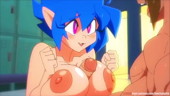 Preview 2 of Aps Vidmied - Emi Going To The Gym Riding scences extended