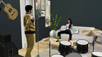 Preview 1 of Lien Ann Sexy Video - Mila Kunis fun with Elvis Presley