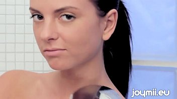 Preview 1 of Gif Madison Ivy - Joymii Monika Benz Orgasms From Masturbating With Shower Head