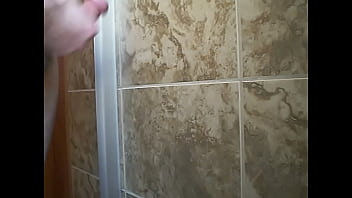 Preview 2 of Hardcore Kednap Sexx - Cumming on the bathroom wall