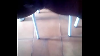 Preview 2 of Sara Diavola Pegging - preto no branco