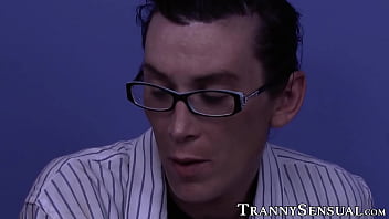 Preview 1 of Sister Brazer Xxx - Ginger tgirl loves getting her ass destroyed by her stud