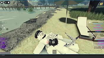 Preview 4 of New Xxx Prom Video Nice Girl - Roblox girl fucked good on a beach..