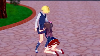 Preview 1 of Son Fresh - Hentai Studentessa fa sesso con il suo compagno di classe durante la ricreazione