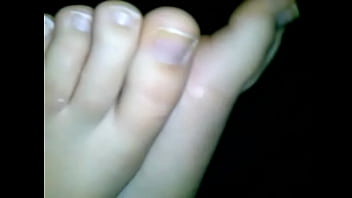 Preview 1 of Cabur Kakak - wifes toes -painted