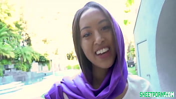 Preview 1 of South Africa Love - Arabic Girl Alexia Anders Takes the Risk and Sneaks For a hot Forbidden Sex Sesh