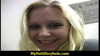Preview 1 of Hongkong Handjob Grocery - I sneak Black BJ as I fuck husband thrue gloryhole 7