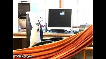 Preview 2 of Khoshbo Xxxnx - Young latino takes part in a threesome gay orgy