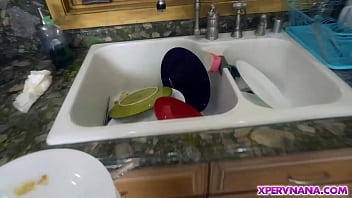 Preview 1 of Www Xxx Sunny Vidoe - Stepnana Jewell Marceau rewards her stepgrandson Rion by letting him fuck her mature pussy