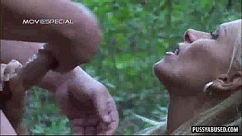 Preview 3 of Egypt Local Girl Porn Movies - Blonde army babe sucking on a hard cock outdoors