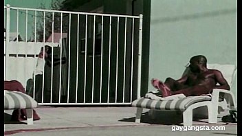 Preview 2 of Sexy Little Tube Top - Black Gays Sucking Dick