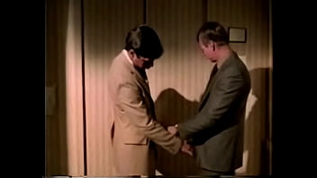 Preview 1 of Indian Gyi Blowjob - 2 bus. men in elevator (vintage comp)