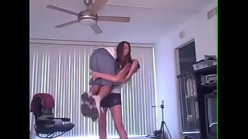 Preview 3 of Homemade Anal Clip - Giantess lift and carry - fireman carry