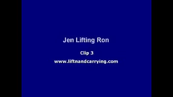 Preview 1 of 10 Man 1 Gir - jen-lifting-ron-clip3.wmv