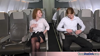 Preview 1 of Khaut Girl - I was flying with Pleasure Airlines Little did I know whats next