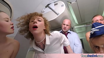 Preview 4 of Khaut Girl - I was flying with Pleasure Airlines Little did I know whats next