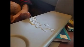 Preview 4 of Bispak Muda - amateur cumming a lot on the train