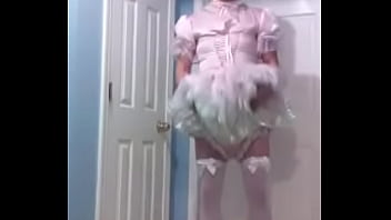 Preview 2 of Grandma Cumdrinker - Sissyboy Dress Show