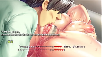 Preview 4 of Bi Dad Son With Slut Mom - Tenioha feat Ikumi - Ikumi Route Part 6 - Cunninlingus on Ikumi&#039_s steamy puss