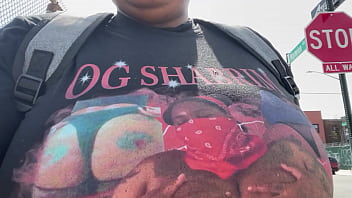 Preview 2 of Www Xvdos Com - I Got Big Titties In Real Life You Can Wanna Shirt️