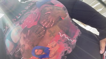 Preview 1 of Www Xvdos Com - I Got Big Titties In Real Life You Can Wanna Shirt️