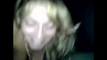 Preview 2 of Son Give Mom Lift - Shaved beautiful blonde with big tits do blowjob and fuck