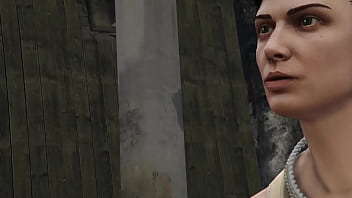Preview 3 of Travesti Dolor Anal - Caught In The Act- GTA V Hot Blowjob Scene