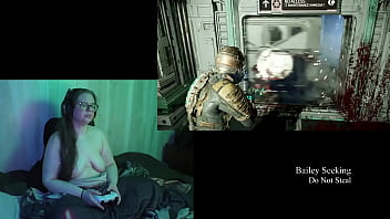 Preview 3 of Tube At Bush - Naked Deadspace Play Through part 2