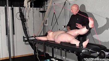 Preview 3 of Shootour - Chubby female and nipple clamped bbw bdsm of Nimue Allen in hardcore