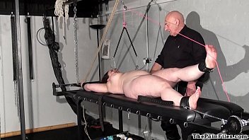 Preview 4 of Shootour - Chubby female and nipple clamped bbw bdsm of Nimue Allen in hardcore