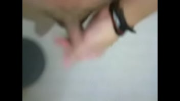 Preview 1 of Kissa Sins First Time - una paja en el ba&ntilde_o