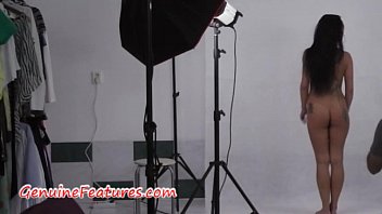 Preview 4 of Camshow Ass - Backstage fun and interview with amazing czech girl