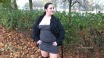 Preview 1 of Pppd 313 - Busty flashing Kimberleys bbw public nudity and naughty exhibitionism of chubby