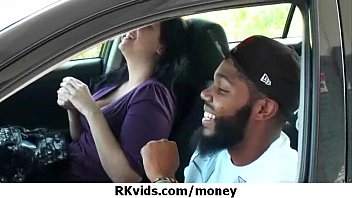 Preview 3 of Small Girl Small Pusy Big Cock - Desperate teen naked in public and fucks to pay rent 1