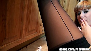 Preview 2 of Boy Seducen Mom - Mofos- charlyse cooking up somthing fun