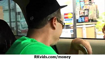 Preview 1 of Gays Fuck Shemalesshemale - Desperate teen naked in public and fucks to pay rent 2