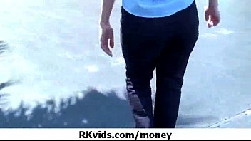 Preview 4 of Tubeo Com Mi Amiga - Desperate teen naked in public and fucks to pay rent 25