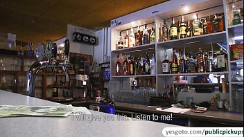 Preview 1 of Pak Meeraxxx - Super gorgeous Lenka gets fucked in pub and receives sticky facial
