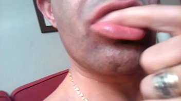 Preview 4 of Ib Blond - Paja en la sala de estar