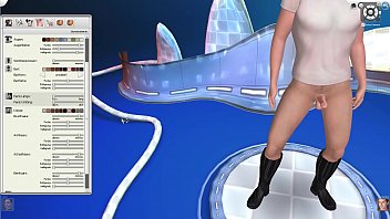 Preview 3 of Jilboob Hotzz - Let&#039_s Play Together - 3D Gay Villa 2 - [01/02]